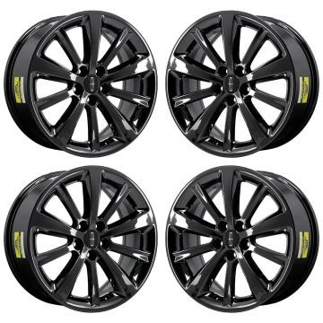 Lincoln MKS Wheel Rim PVD Black Chrome 3766 Stock Factory OEM Replacement