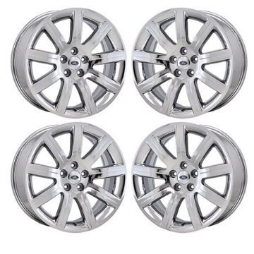 Ford Flex Wheel Rim PVD Bright Chrome 3768 Stock Factory OEM Replacement