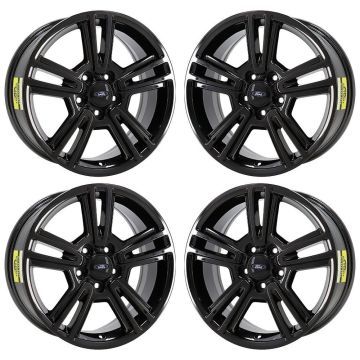 Ford Mustang Wheel Rim PVD Black Chrome 3808 Stock Factory OEM Replacement
