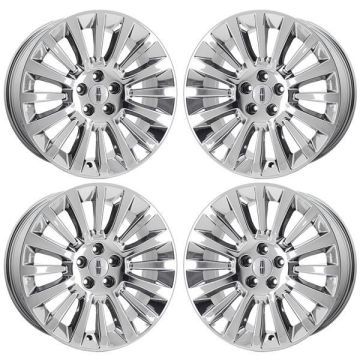 Lincoln MKT Wheel Rim PVD Bright Chrome 3823 Stock Factory OEM Replacement