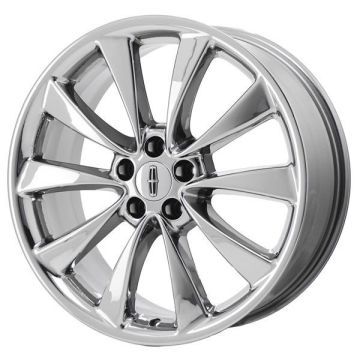 Lincoln MKS Wheel Rim PVD Bright Chrome 3824 Stock Factory OEM Replacement
