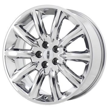 Lincoln MKT Wheel Rim PVD Bright Chrome 3825 Stock Factory OEM Replacement