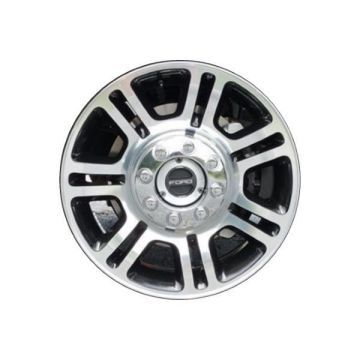 Ford F-250 Wheel Rim Machined Black 3845 Stock Factory OEM Replacement