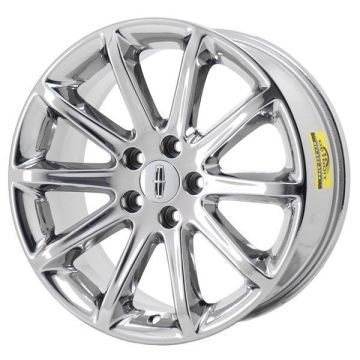 Lincoln MKX Wheel Rim PVD Bright Chrome 3852 Stock Factory OEM Replacement
