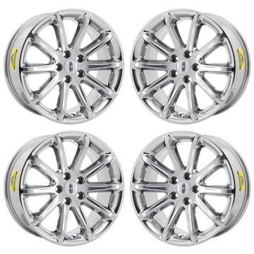Lincoln MKX Wheel Rim PVD Bright Chrome 3852 Stock Factory OEM Replacement