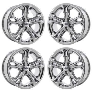 Ford Explorer Wheel Rim PVD Bright Chrome 3860 Stock Factory OEM Replacement