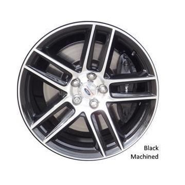 Ford Mustang Wheel Rim Machined Black 3890 (R) Stock Factory OEM Replacement