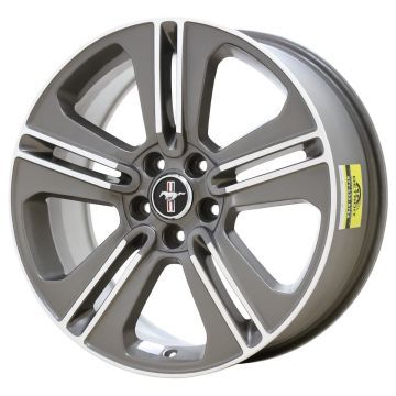 Ford Mustang Wheel Rim Machined Grey 3908 Stock Factory OEM Replacement