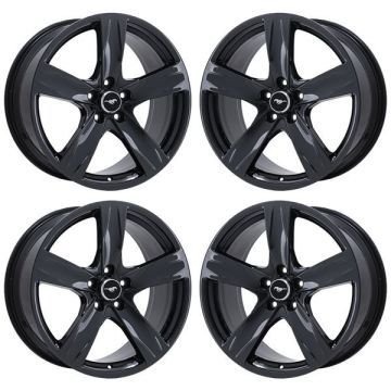 Ford Mustang Wheel Rim PVD Black Chrome 3910 Stock Factory OEM Replacement