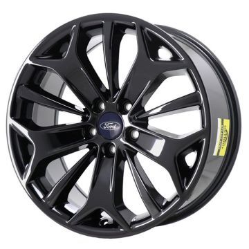 Ford Taurus Wheel Rim Gloss Black 3925A Stock Factory OEM Replacement