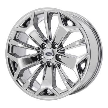 Ford Taurus Wheel Rim PVD Bright Chrome 3925A Stock Factory OEM Replacement