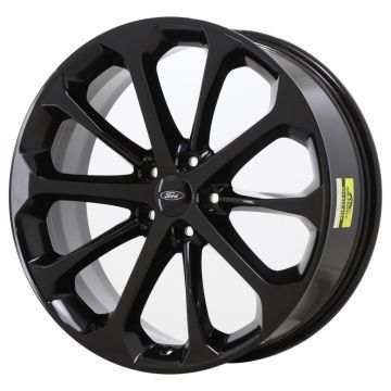 Ford Taurus Wheel Rim Gloss Black 3927A Stock Factory OEM Replacement