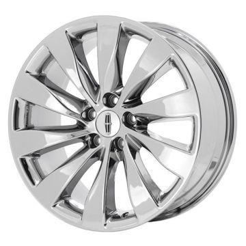Lincoln MKS Wheel Rim PVD Bright Chrome 3928 Stock Factory OEM Replacement