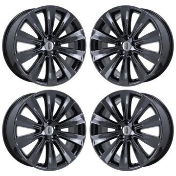 Lincoln MKS Wheel Rim PVD Black Chrome 3930 Stock Factory OEM Replacement