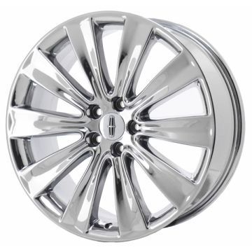 Lincoln MKS Wheel Rim PVD Bright Chrome 3930 Stock Factory OEM Replacement