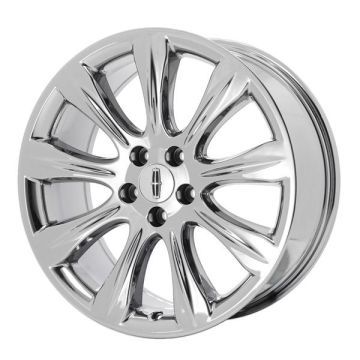 Lincoln MKT Wheel Rim PVD Bright Chrome 3936 Stock Factory OEM Replacement