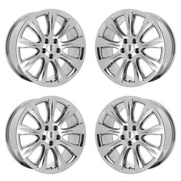 Lincoln MKT Wheel Rim PVD Bright Chrome 3936 Stock Factory OEM Replacement