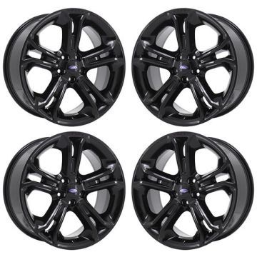 Ford Explorer Exchange Wheels Set of 4-Exchange Rims Set of 4 Gloss Black 3949