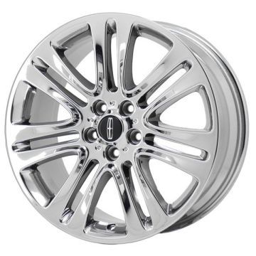 Lincoln MKZ Wheel Rim PVD Bright Chrome 3952 Stock Factory OEM Replacement