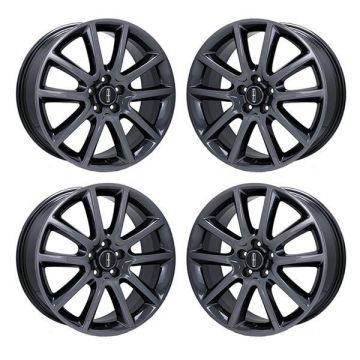 Lincoln MKZ Wheel Rim PVD Black Chrome 3953 Stock Factory OEM Replacement