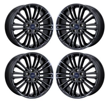 Ford Fusion Wheel Rim PVD Black Chrome 3960 Stock Factory OEM Replacement