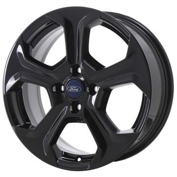 Ford Fiesta Wheel Rim Gloss Black 3968 Stock Factory OEM Replacement