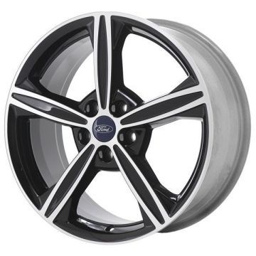 Ford Fusion Wheel Rim Machined Black 3985 Stock Factory OEM Replacement