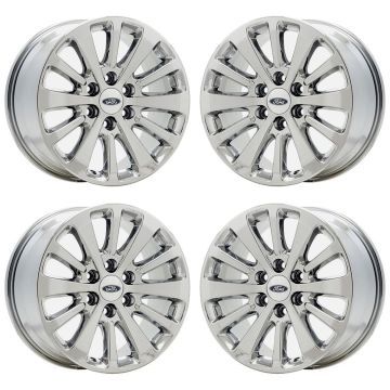 Ford Expedition Wheel Rim PVD Bright Chrome 3988 Stock Factory OEM Replacement