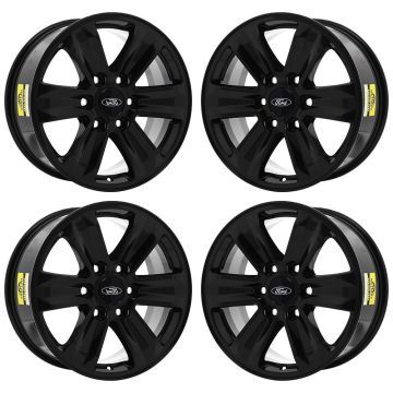 Ford F-150 Exchange Wheels Set of 4-Exchange Rims Set of 4 Satin Black 3995
