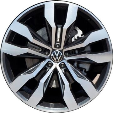 Volkswagen Atlas Wheel Rim Machined Grey 70077 Stock Factory OEM Replacement