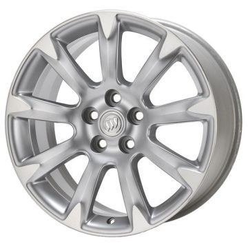 Buick LaCrosse Wheel Rim Machined Lip Silver 4097 Stock Factory OEM Replacement