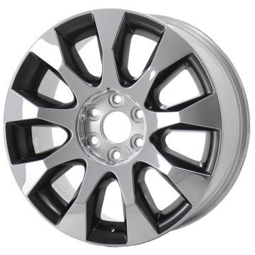 Buick Enclave Wheel Rim Chrome Clad Black 4105 Stock Factory OEM Replacement