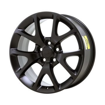 Chevrolet Impala Wheel Rim Satin Black 4108B Stock Factory OEM Replacement