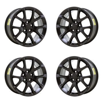 Chevrolet Impala Exchange Wheels Set of 4-Exchange Rims Set of 4 Satin Black 4108B