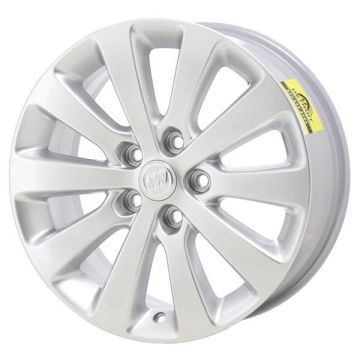 Buick Verano Wheel Rim Hyper Silver 4110 Stock Factory OEM Replacement