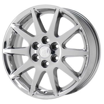 Buick Enclave Wheel Rim PVD Bright Chrome 4131 Stock Factory OEM Replacement