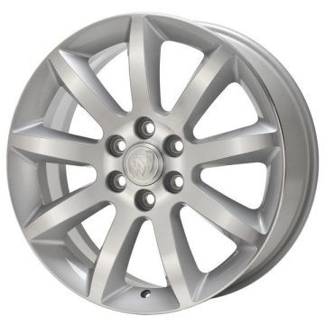 Buick Enclave Wheel Rim Machined Silver 4132 Stock Factory OEM Replacement