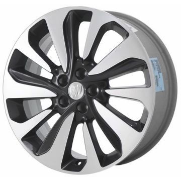 Buick Encore Wheel Rim Machined Black 4148 Stock Factory OEM Replacement