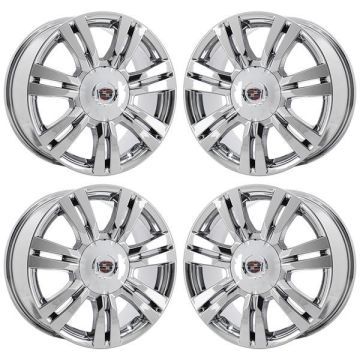 Cadillac SRX Wheel Rim PVD Bright Chrome 4664 Stock Factory OEM Replacement