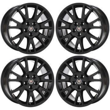 Cadillac CTS Exchange Wheels Set of 4-Exchange Rims Set of 4 Gloss Black 4671 (F)