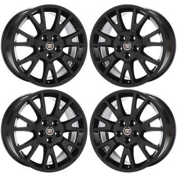 Cadillac CTS Exchange Wheels Set of 4-Exchange Rims Set of 4 Gloss Black 4671 (F)