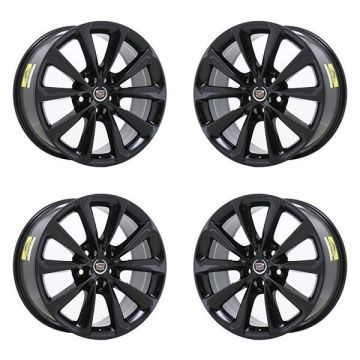 Cadillac XTS Exchange Wheels Set of 4-Exchange Rims Set of 4 Gloss Black 4696