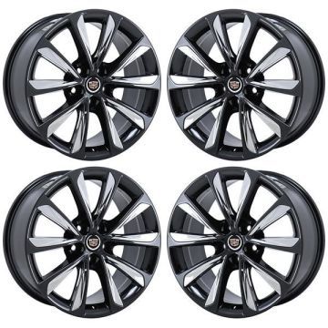 Cadillac XTS Wheel Rim PVD Black Chrome 4697 Stock Factory OEM Replacement