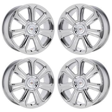 Cadillac SRX Wheel Rim PVD Bright Chrome 4708 Stock Factory OEM Replacement