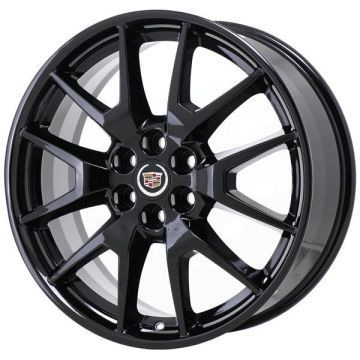 Cadillac SRX Wheel Rim Gloss Black 4709 Stock Factory OEM Replacement