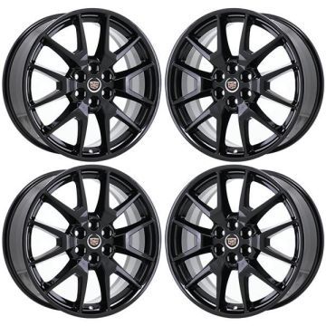 Cadillac SRX Exchange Wheels Set of 4-Exchange Rims Set of 4 Gloss Black 4709