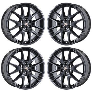 Cadillac SRX Wheel Rim PVD Black Chrome 4709 Stock Factory OEM Replacement