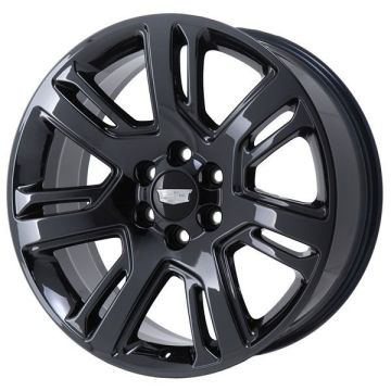 Cadillac Escalade Wheel Rim PVD Black Chrome 4738 Stock Factory OEM Replacement