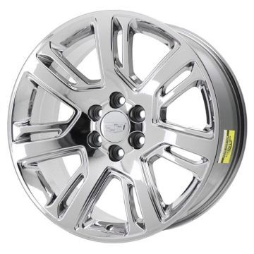 Cadillac Escalade Wheel Rim PVD Bright Chrome 4738 Stock Factory OEM Replacement