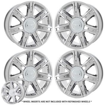 Cadillac Escalade Wheel Rim PVD Bright Chrome 4739 Stock Factory OEM Replacement